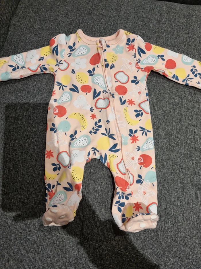 Lot 2 Pyjamas Bébé fille - photo numéro 2