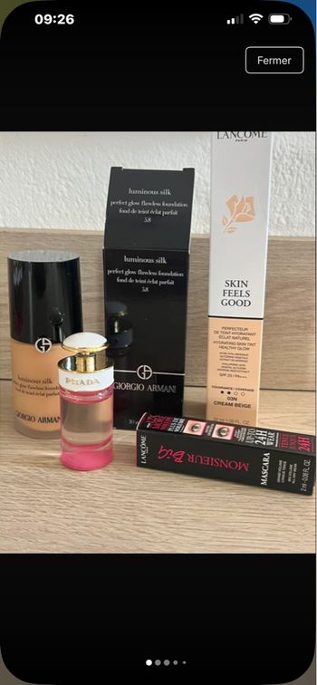 Lot de maquillage