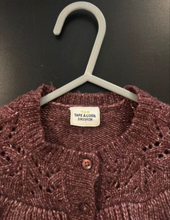 Gilet bébé 3 mois. - photo numéro 2