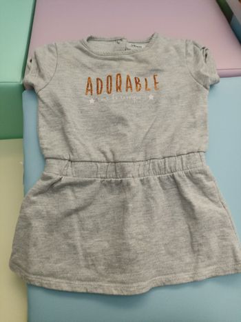 Robe manches courtes Gémo 18 mois