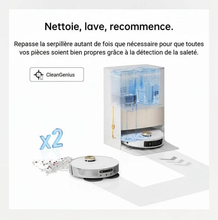 ✨ Dreame L20 Ultra - Robot Aspirateur Laveur haut de gamme avec station auto ✨ - photo numéro 7