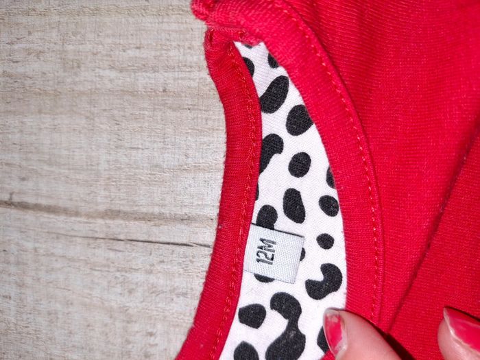 Tee shirt manche longue fille 12 mois - photo numéro 2