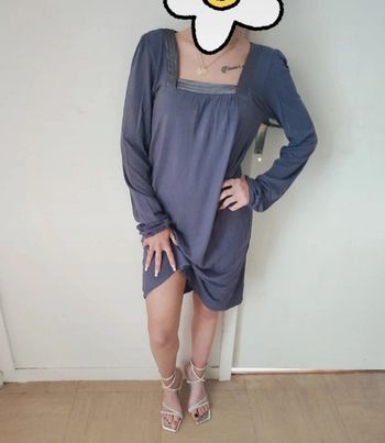 Robe légère manches longues femme c