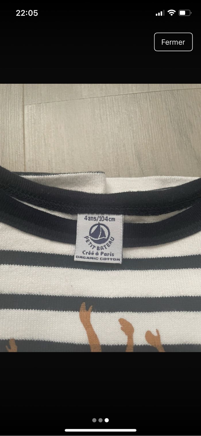 Sweat shirt petit bateau - photo numéro 3