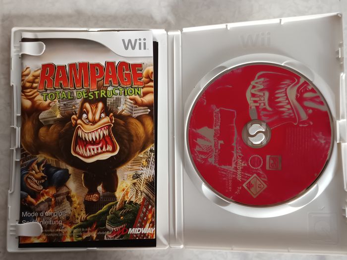 Rampage Total Destruction Nintendo Wii avec notice - photo numéro 3
