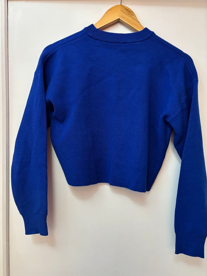 Pull bleu roi Jennyfer taille M - photo numéro 2