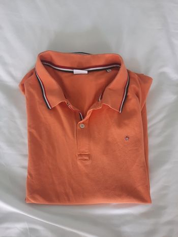 Polo celio slim orange