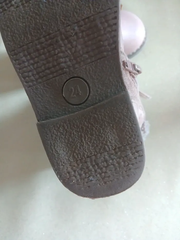 Bottines vieux rose - photo numéro 7