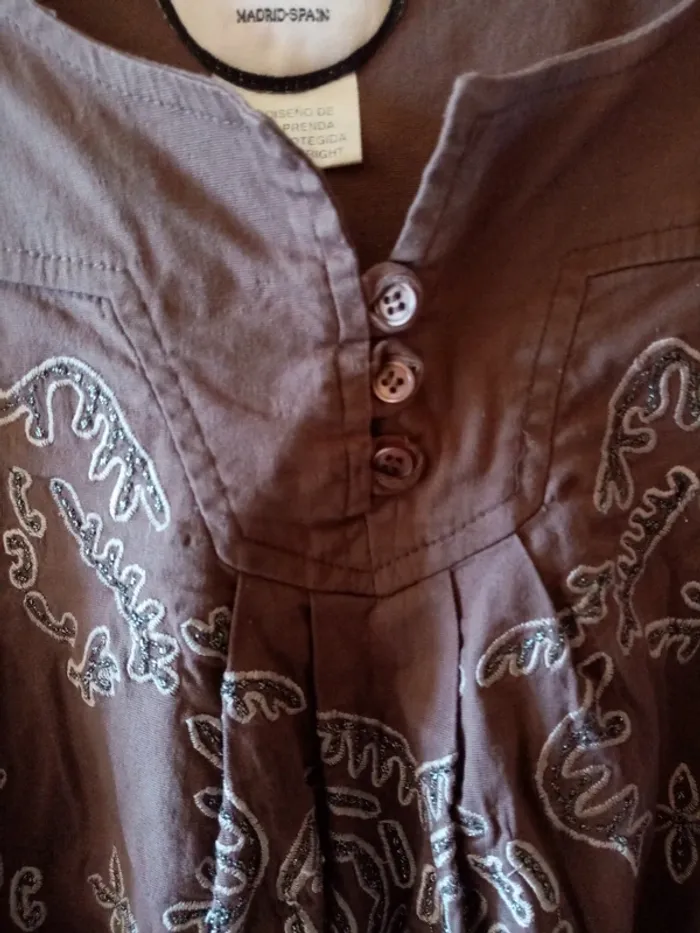 Robe marron Almatrichi - photo numéro 3