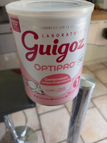 Lait guigoz 1er âge