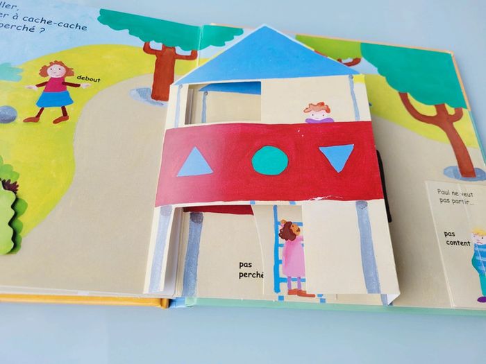 Livre animé de flaps, tirettes.. Minikidi : Les Contraires - photo numéro 9
