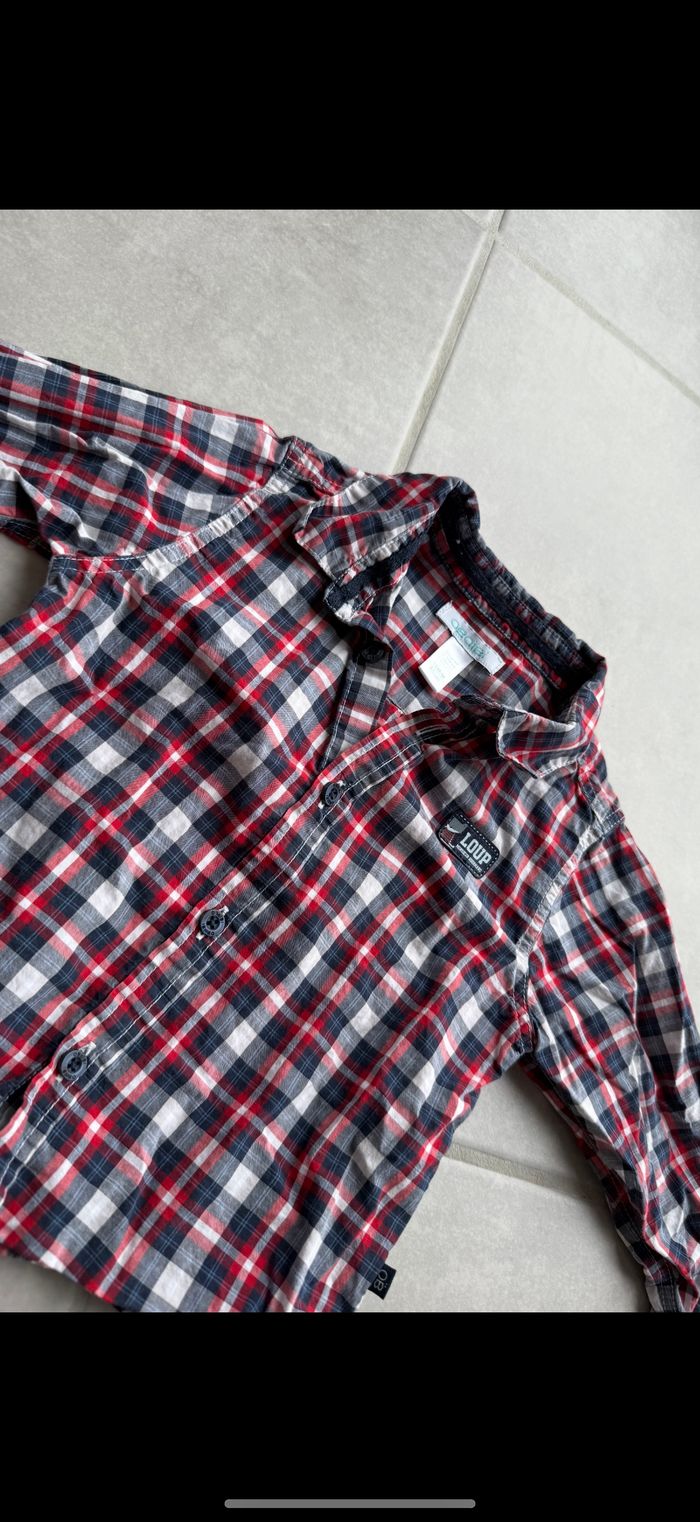 Chemise à carreaux 18 mois - photo numéro 7