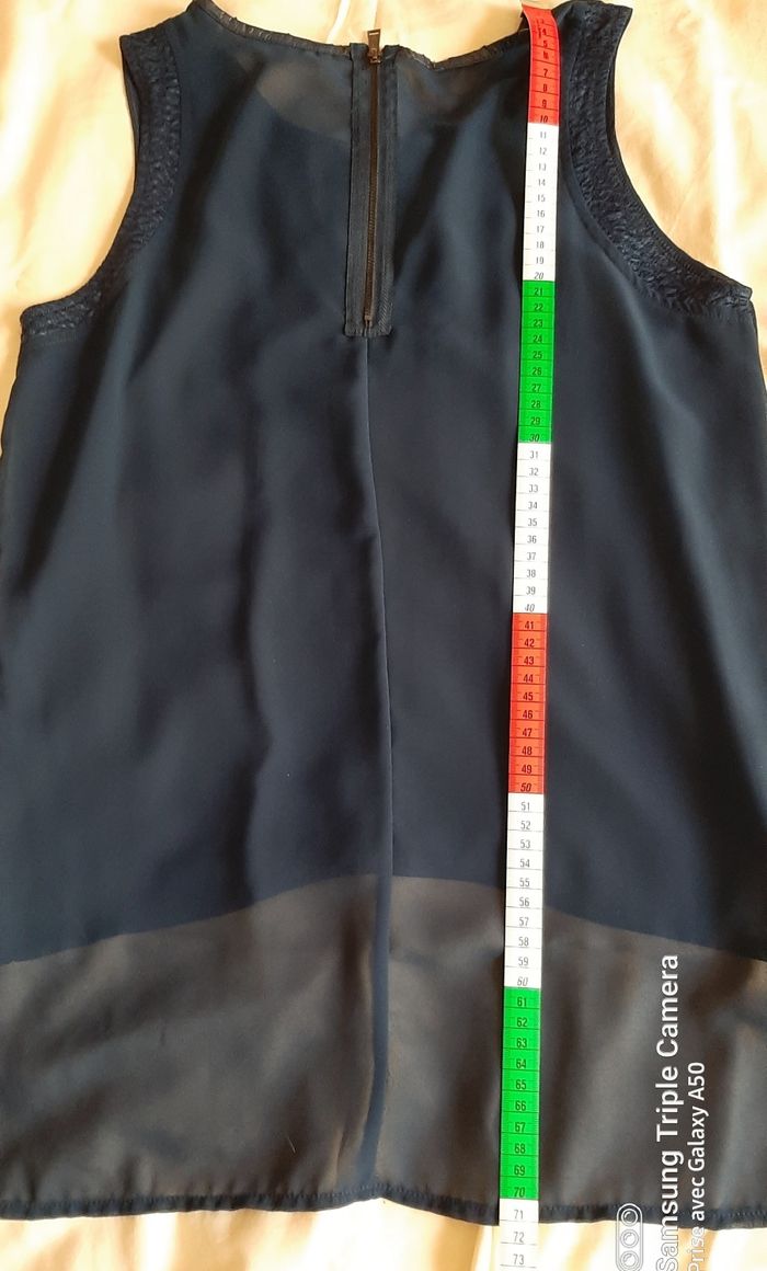 Blouse bleue marine - photo numéro 4