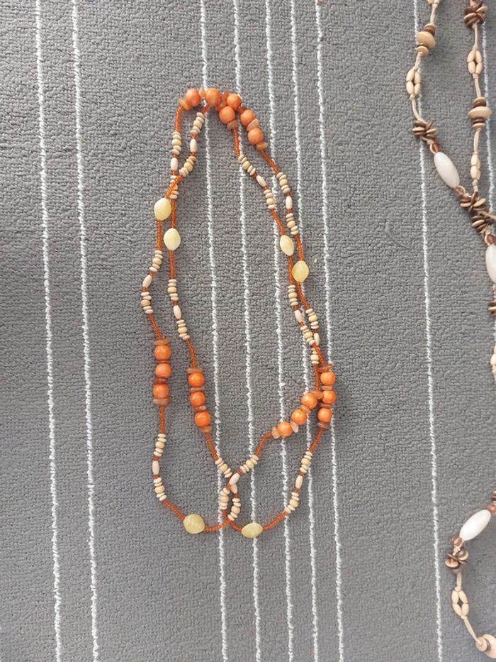 Lot de collier à perles vintage - photo numéro 3