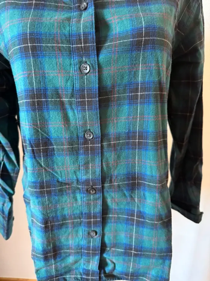 Chemise à carreau uniqlo taille S en très bon état - photo numéro 4