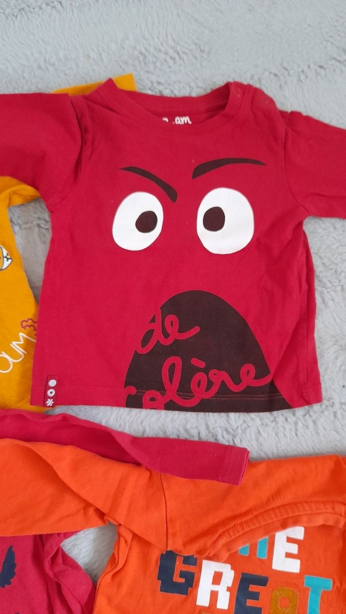 Lot 4 t-shirt +2 pantalons - photo numéro 3