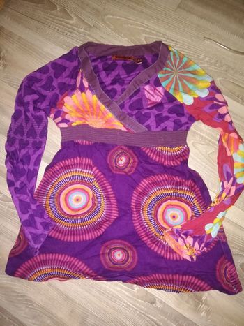 Robe desigual tunique 5/6 ans