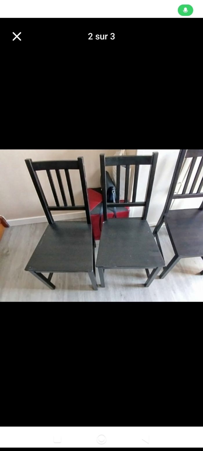 Vends des chaises Ikéa
