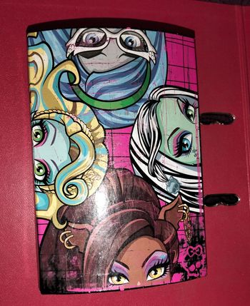 Boite à bijoux avec miroir monster high