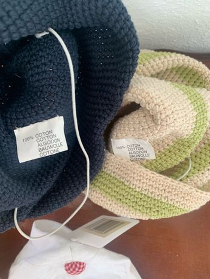 Lot de chapeaux casquettes bébé - photo numéro 6