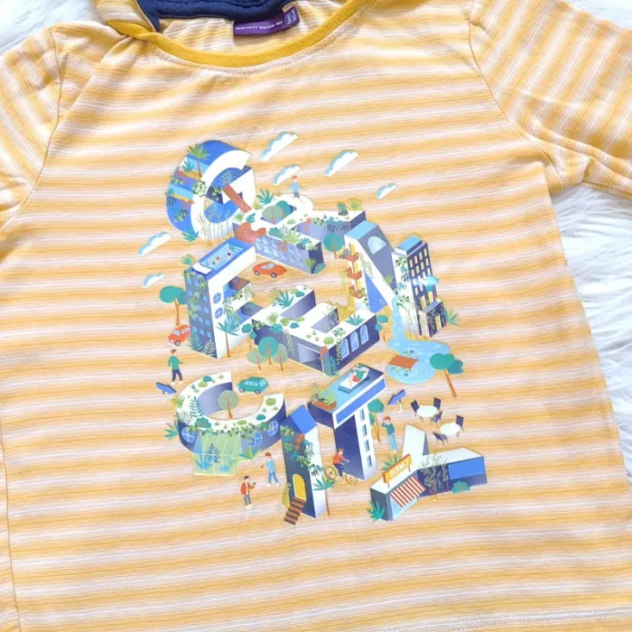 Tee-shirt à capuches Sergent major 5 ans - photo numéro 3