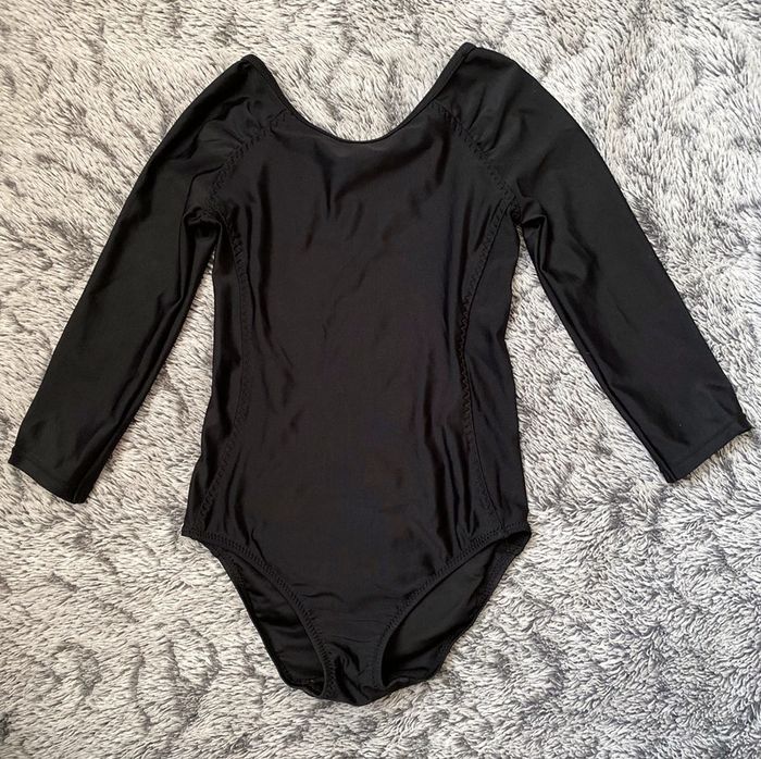 Justaucorps noir manches longues 🩰 - 6 ans - photo numéro 2