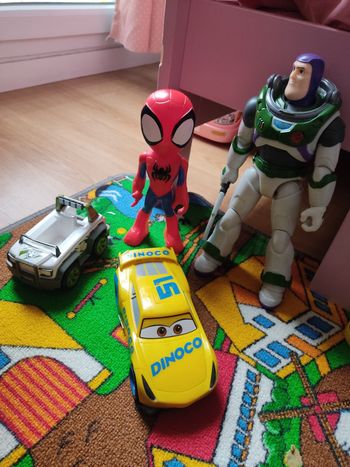 Lot jouet spiderman buzz ...