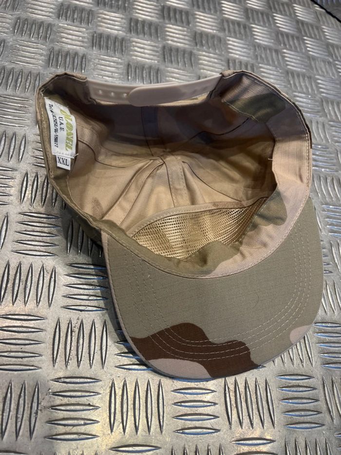 casquette armee emirats arabes uni camo desert ripstop neuf - photo numéro 2