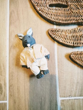 🐰Poupée petit lapin avec sa veste Les copains de la forêt marque Berchet