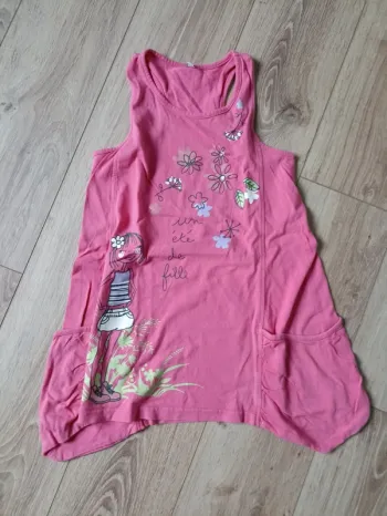 Robe rose été