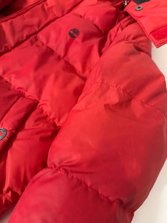 Doudoune Timberland rouge – Enfant 5/6 ans (110 cm) - photo numéro 10