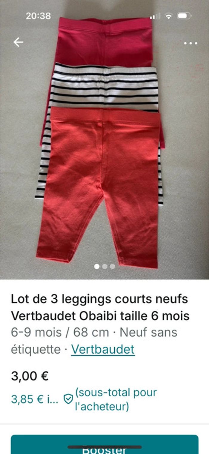 Superbe lot de 35 articles 6 mois plusieurs marques - photo numéro 12