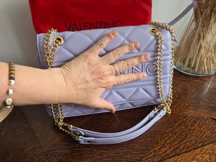 Sac à main parme/mauve Valentino - photo numéro 6