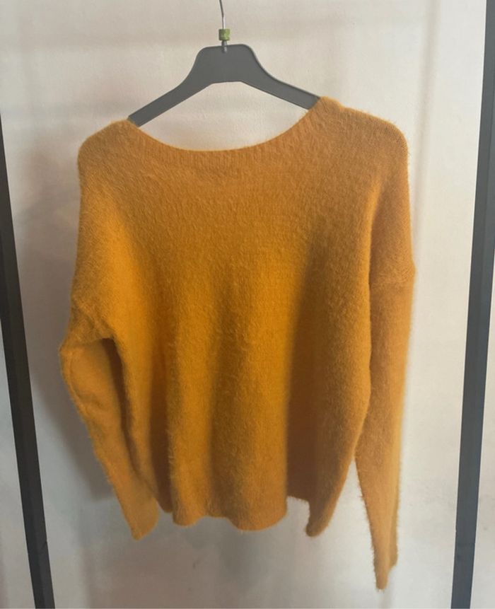 pull doux avec dentelle - photo numéro 2