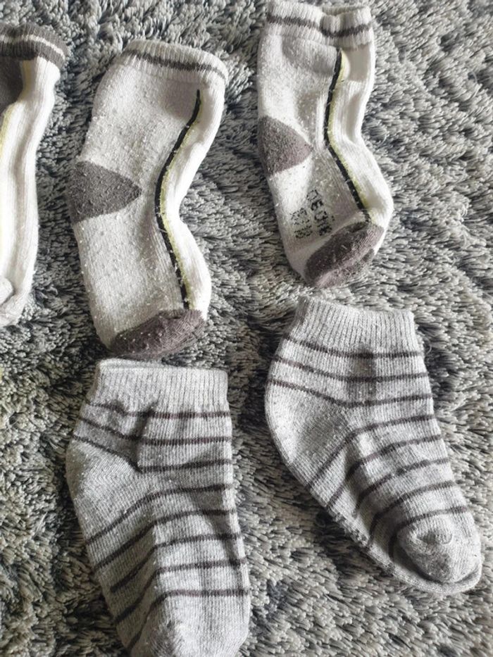 Lot 7 paires de chaussettes premier age dont 3 épaisses - photo numéro 4