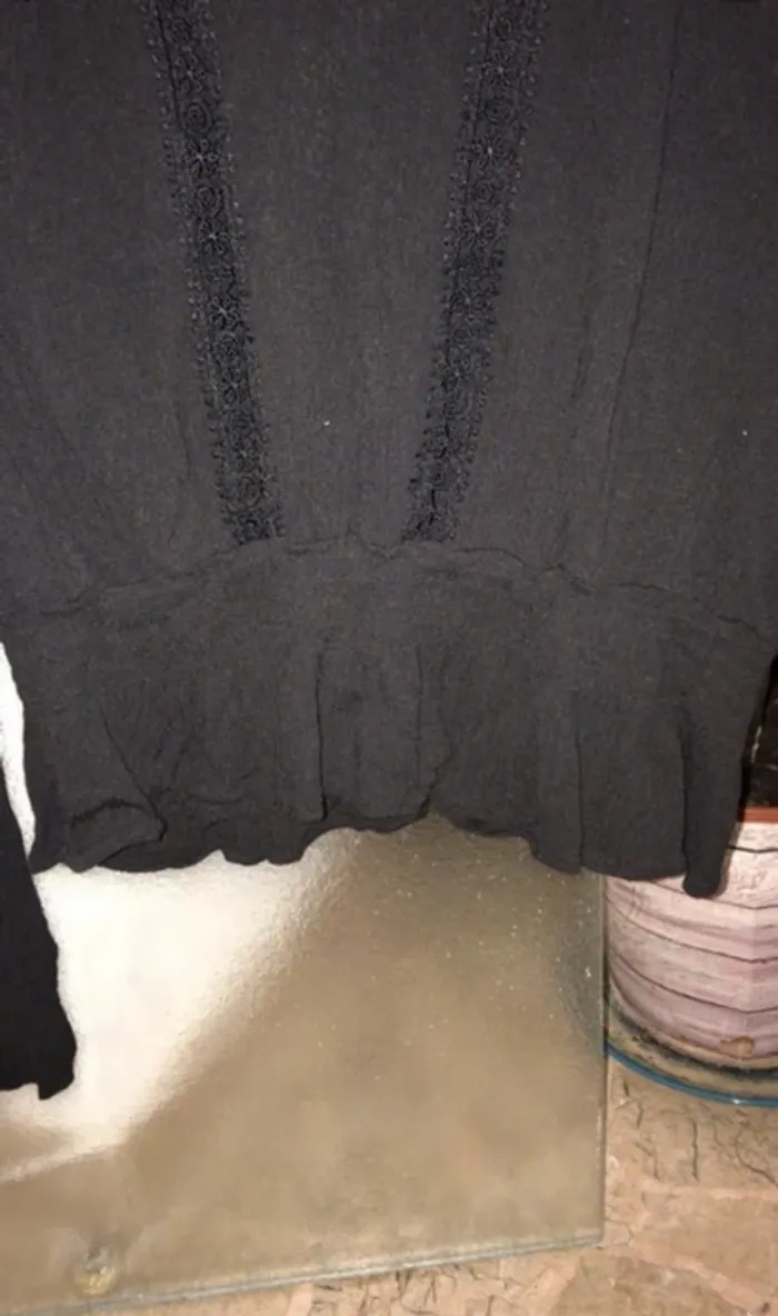 Blouse noir H&M - photo numéro 4