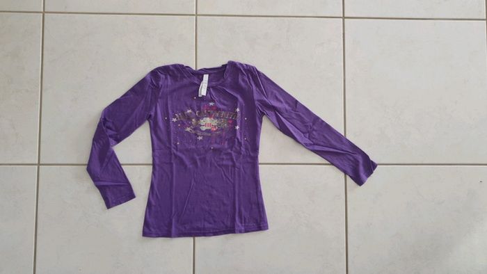 T-shirt ML fille Lulu Castagnette 10 ans ch7
