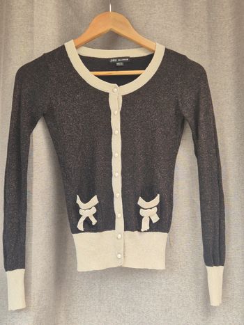 ✨ Gilet Noir et Or Scintillant - Marque J&S Millenium