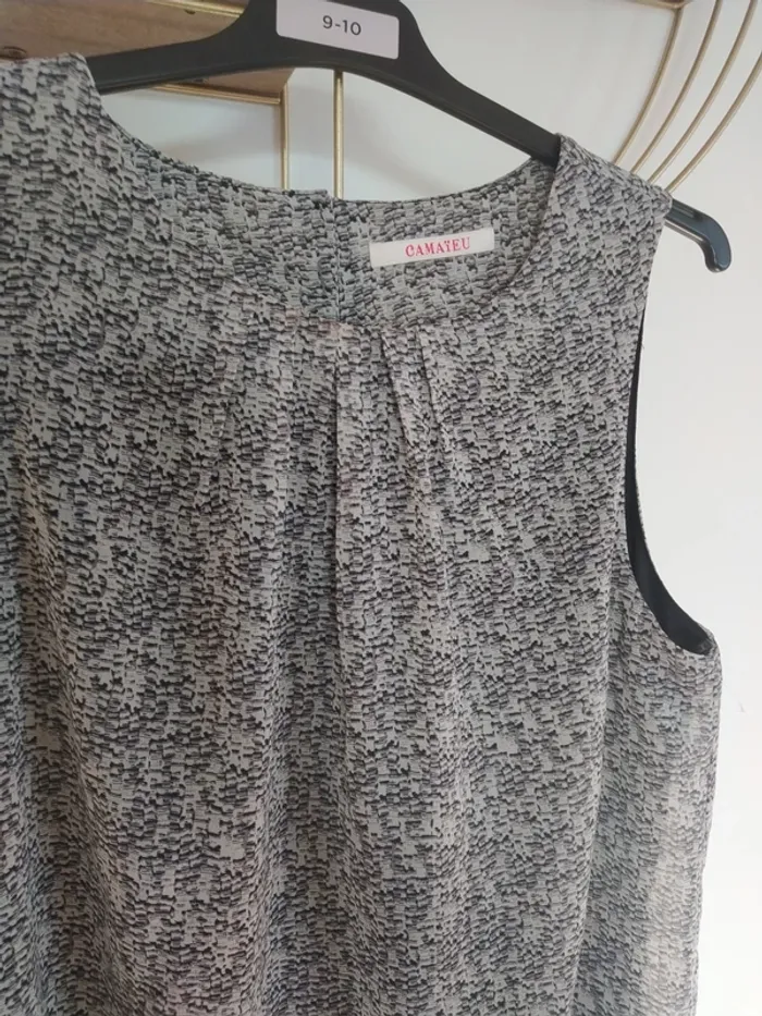 Robe Camaïeu neuve 36 grise et noire - photo numéro 3