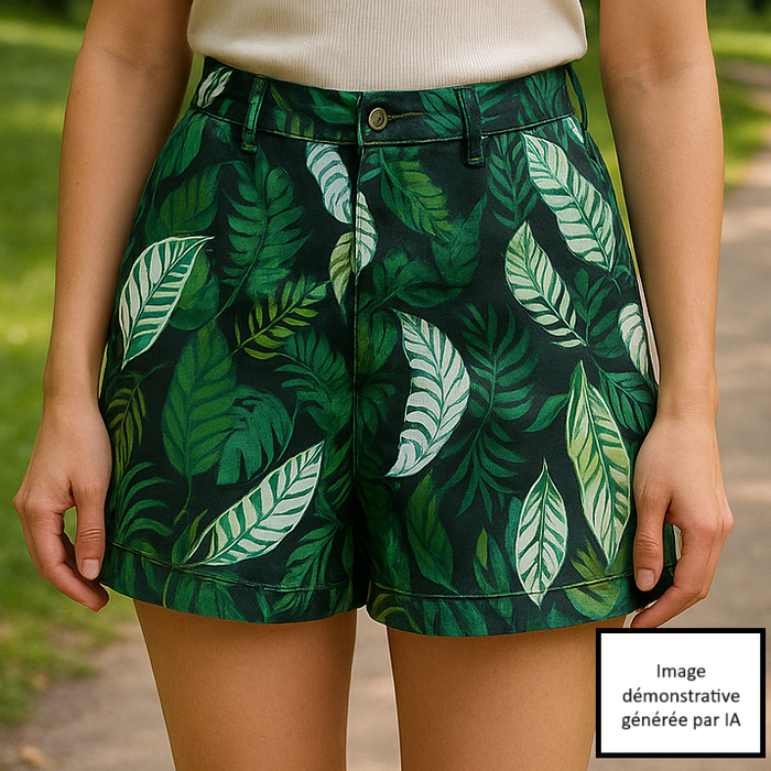 short femme tropical - photo numéro 4