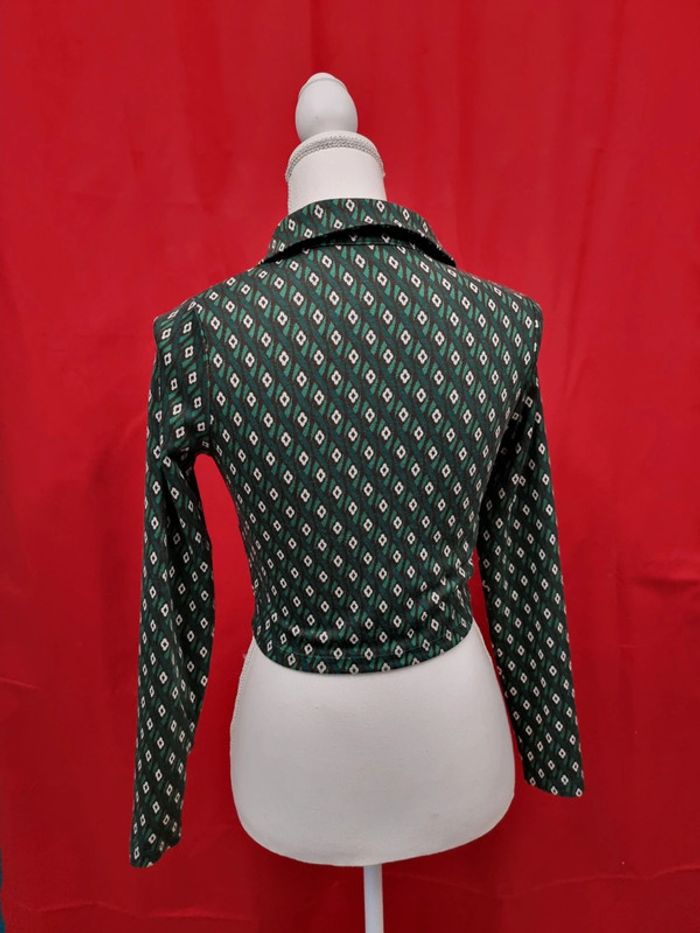 BZB haut court vert * taille XS * - photo numéro 5