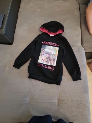 Pull à capuche fille