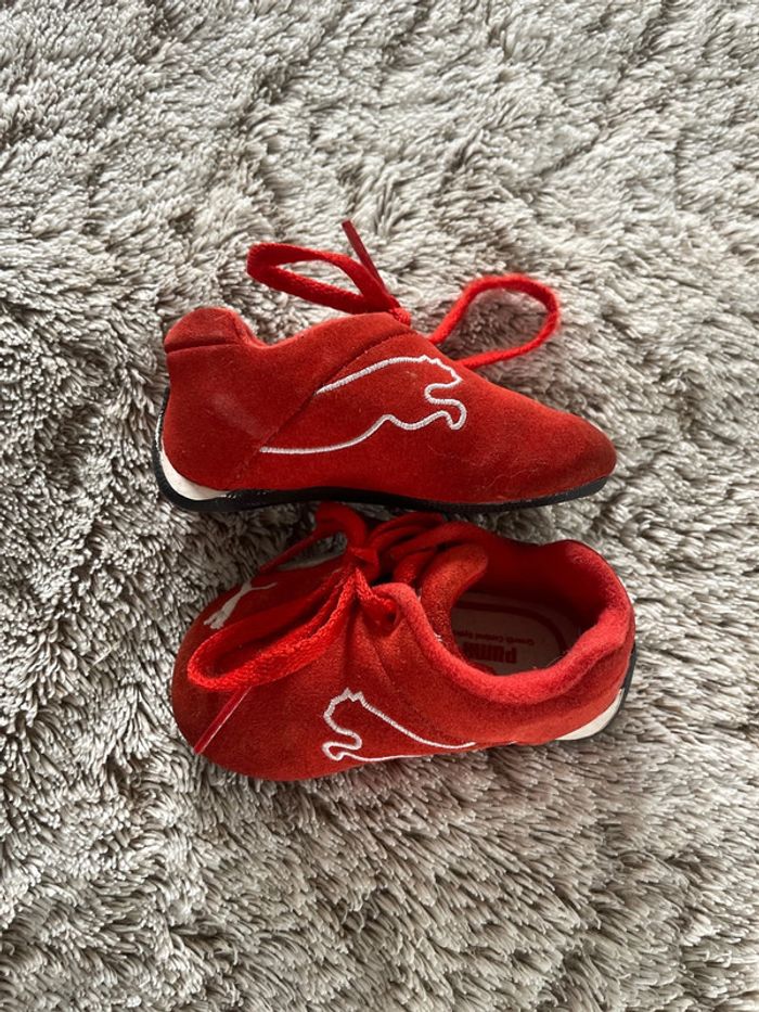 Basket chaussure bébé puma Ferrari F1 - photo numéro 3
