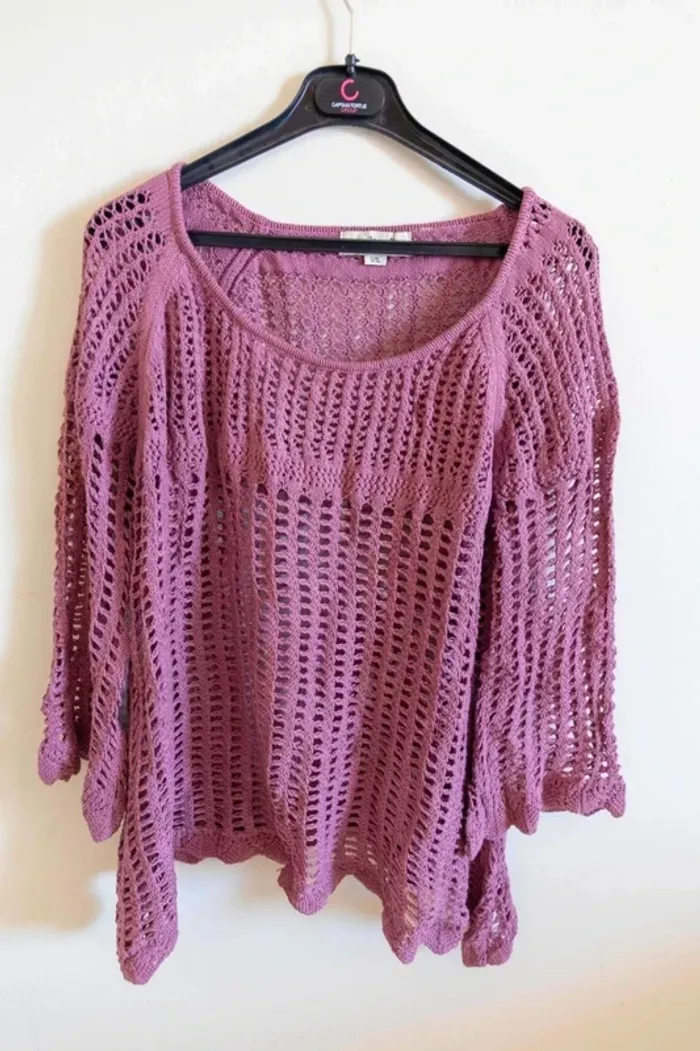 C50 blouse violet Simply Noelle L/XL