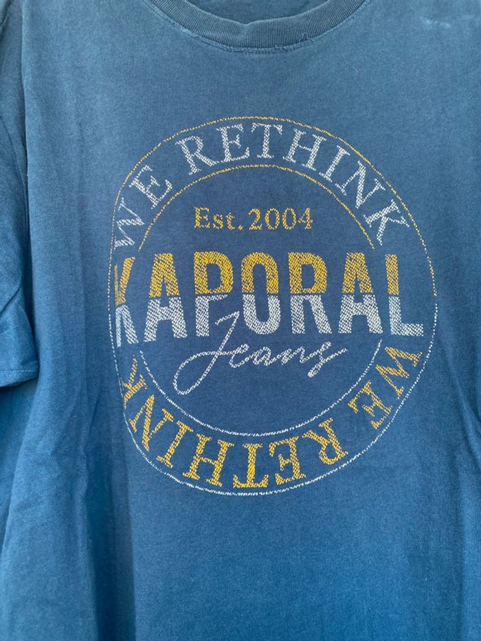 TEE shirt kaporal bleu - photo numéro 4