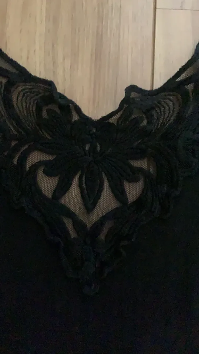 Body noir dentelle - photo numéro 2