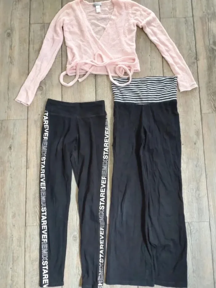 Gros lot de vêtements de sport pour fille 10 ans + donne chaussettes - photo numéro 6