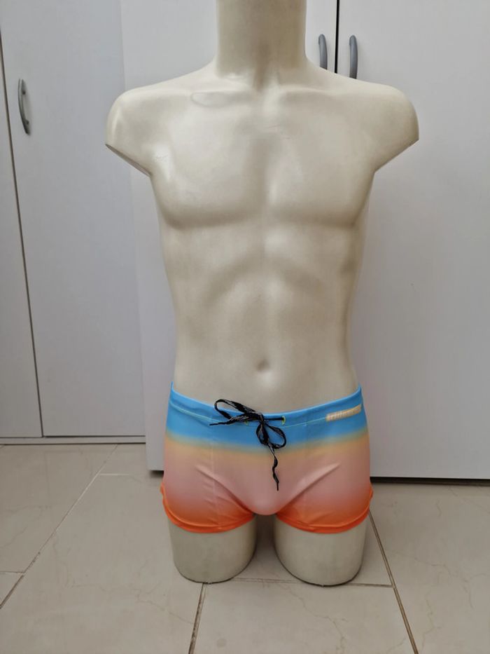 Maillot De Bain Bleu Multicolore Taille M - photo numéro 2