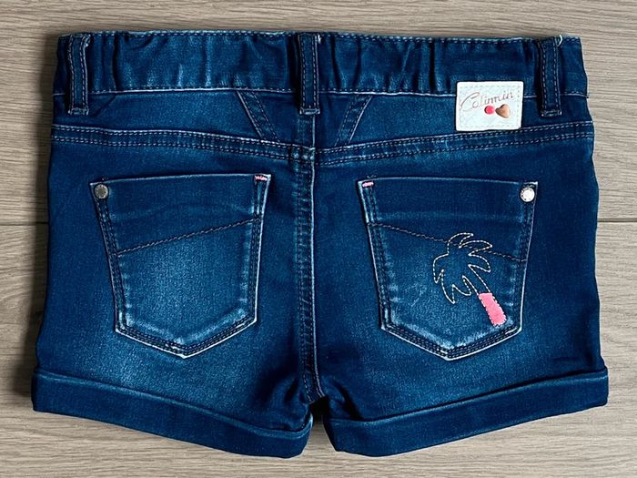 Short en denim avec taille ajustable Catimini T-8 ans - photo numéro 2