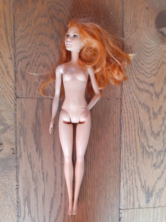 🎀 Barbie rousse Fashionista - photo numéro 6